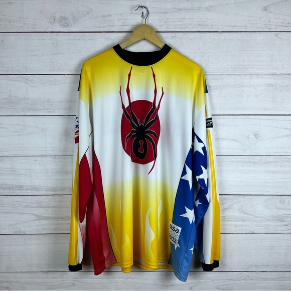 Spyder Other - Vintage 2002 Spyder Ski USA Olympic Team Jersey XL
